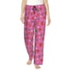 thumbnail image 1 of Balery Strawberry Floral Pantalones de pijama para mujer, pijamas ultraligeros, pantalones de estar por casa-Large, 1 of 6