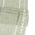 thumbnail image 2 of REGALWOVEN 1 Pack Rustic Table Runner with Tassels for Dining Party Wedding Green 13"x72", 2 of 5