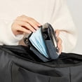 thumbnail image 5 of Penguin Sanitary Napkin Bags Storage Bag Hiking Pouch Small Canvas Zipper Pouch, 4.7x6.6x6.6 in, Period Purse for Feminine Hygiene Products, 5 of 6