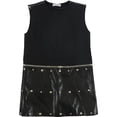 thumbnail image 1 of Vestido Midi con tachuelas Sonia Rykiel para mujer negro 42, 1 of 2