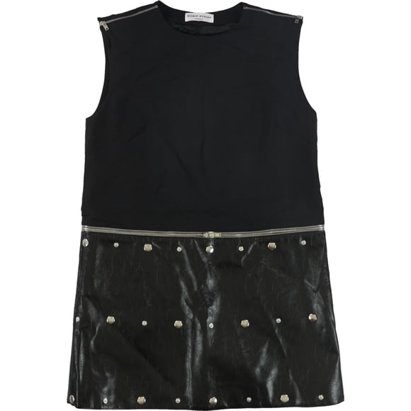 Vestido Midi con tachuelas Sonia Rykiel para mujer negro 42