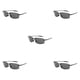thumbnail image 3 of Minnieouse Gafas de sol deportivas para PC con protección solar de amplia aplicación antiradiación Gafas de sol sin marco de moda Piezas grises Type2 NO2, 3 of 6