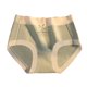 thumbnail image 1 of Ropa interior mujer Gibobby algodón Cintura media abdomen deportes sexy transpirables levantan nalgas bragas breves puras Verde M, 1 of 5