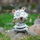 thumbnail image 5 of Decorative Solars Lights Lawns Tiergarten Solars Ornaments Outdoor Gnom Garden Sculpture Outdoor Solars Lights Sun Zebras Statue In Garden Harz Stripe, 5 of 9