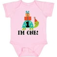 thumbnail image 3 of Inktastic First Birthday Turtle 1 Year Old Boys or Girls Baby Bodysuit, 3 of 5