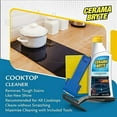 thumbnail image 4 of Glass Cooktop and Stove Top Cleaner Combo Kit - Includes Cleaning Tool, Razor, Scraper and 1 Pad to Remove Tough Stains - Use on Gas, Electric, Ceramic Surfaces, 10 Ounces, 4 Piece, 4 of 4