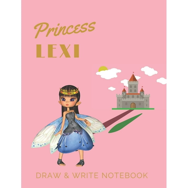 Princess Lexi Personalized  with Name Draw Write 