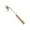 Wood, variant on Blueek Stainless Steel Grass Puller Tool, Durable Garden Weeding Shovel with Ergonomic Handle for Outdoor Gardening(Steel,5-Teeth)