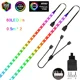 thumbnail image 3 of Tira de luces LED direccionable Rainbow PC Digital WS2812b para cabezal ARGB de 3 pines y 5 V para carcasa de PC Asus Aura Sync RGBIC Fusion MSI Mystic, 3 of 5