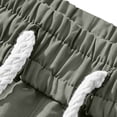 thumbnail image 6 of Bxsruta Womens Cargo Pants Loose Fit Drawstring Waist Trousers for Daily Streetwear Outdoor Activities, 6 of 7