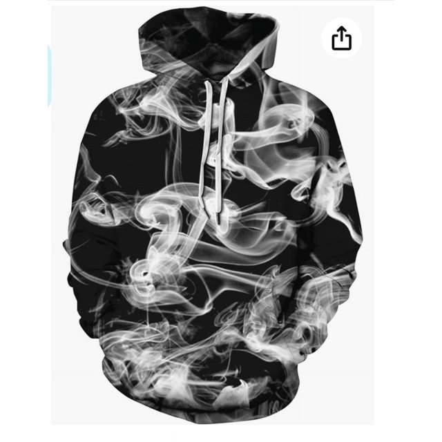 Men Women Unisex Hoodies Novelty Print 3D Patternv Hooded Pullover Sweatshirt with Pocket