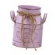thumbnail image 2 of Jarrón de jarra de leche Jarrón decorativo de flores Maceta de metal de hierro Centro de mesa con Rosa, 2 of 9