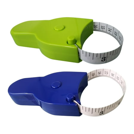 

Wovilon Tools Home Improvement Bluegreen Combination 1.5 Meters Inch And Cm Automatic Retractable Measuring Tape 2Pcs