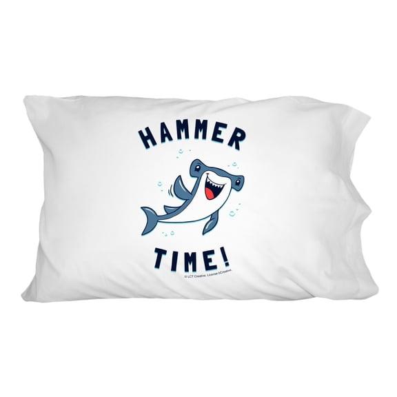 Hammerhead Shark Hammer Time Funny Humor Novelty Bedding Pillowcase