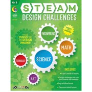 Creative Teaching Press STEAM Design Challenges Resource Book, Grade 1
