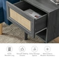 thumbnail image 3 of Mopio Haylee Nightstand/Side Table Charcoal Black, End Table for Living Room & Bedroom to Compliment Your Bed or Sofa, 3 of 7
