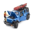 thumbnail image 2 of Auto de juguete Bruder Jeep Wrangler Rubicon Unlimited con kayak 1:16, 2 of 5