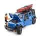 thumbnail image 2 of Auto de juguete Bruder Jeep Wrangler Rubicon Unlimited con kayak 1:16, 2 of 5