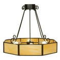 thumbnail image 4 of Meyda Tiffany 123526 32.25" W Lakeside Semi-Flushmount Ceiling Fixture - Bronze, 4 of 6