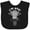 AB-Black, variant on Inktastic Monkey 1st Birthday 1 Year Old Girl Girls Baby Bib