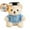 Blue, variant on Dvruxg Graduation Bear Plush - Graduation Gift with Doctoral Cap & Gown, Soft Plush Bear Toy for Birthday, Commemorative Keepsake