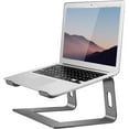 thumbnail image 1 of Support pour Ordinateur Portable en Aluminium Compatible avec Apple Mac MacBook Air Pro 10 à 15,6 Pouces, Support Ergonomique pour Ordinateur Portable, Gris Cosmique, 1 of 7