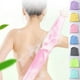 thumbnail image 1 of Fiudx Toalla de Baño Larga de Nailon, Exfoliante para La Espalda con Banda Antipicazón, Espuma Suave para Aplicar Jabón, Ideal para Toda La Familia, 50 X 18 Cm., 1 of 2