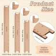thumbnail image 2 of 3Pcs Wooden Floss Winder Board 8/10/ 12inch Rectangle Quilting Rulers Sewing Tool for Tailor Craft Tool Drawing Measuring Supplies, 2 of 6