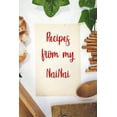 thumbnail image 1 of Pre-Owned Recipes From My NaiNai: Blank Recipe Book to Write In. Gift of Grandmothers Favorite Recipes (Paperback) 1099185572 9781099185571, 1 of 1
