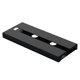 thumbnail image 5 of Estante de plástico para copas de vino, soporte para copas de vino, almacenamiento de copas, copas de vino, paquete de 2 perchas de cocina, negro, 5 of 5