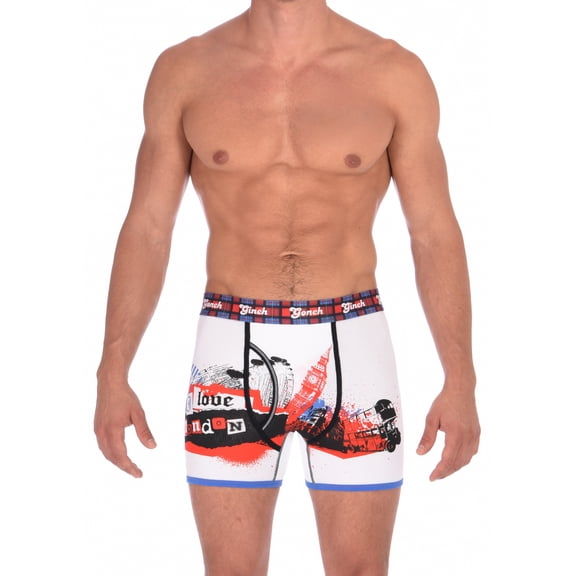 Ginch Gonch Mens Boxer Brief In I Love London
