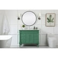 thumbnail image 6 of Elegant Decor Lexington 42" Solid Wood Single Bathroom Vanity in Vintage Mint, 6 of 8