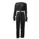 thumbnail image 4 of Puntoco Fashion Conjunto de pantalón largo arrugado de manga larga con cuello en V informal para mujer Puntoco Puntoco-7868, 4 of 5
