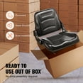 thumbnail image 6 of VEVOR Universal Forklift Seat Fold Down Forklift Seat with Adjustable Angle Back, 6 of 9