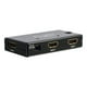 C2G HDMI Interrupteur 2 Ports - Interrupteur Automatique - Interrupteur Vidéo/audio - 2 x HDMI - Bureau – image 1 sur 3