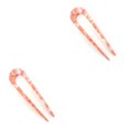 thumbnail image 1 of Wisewang Pinces à Cheveux Multicolores Simplicité Accessoires de Cheveux Support DIY Mode Rétro Bijou Cadeau en Forme de U Couvre-Chef Rouge Melon D\'eau 2Ensemble, 1 of 6