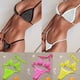 thumbnail image 3 of Bikini Sexy Para Mujer, Traje De Baño Dividido Con Diamantes, Traje De Baño Para Mujer, Traje De Baño Hueco Suave A La Moda Eigraketly OD015998-10, 3 of 5
