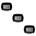 thumbnail image 4 of Toystoory LCD podómetro contador de pasos con clip para cinturón accesorio de ejercicio multifuncional fitness caminar para anciano regalo Type1 NO1, 4 of 6
