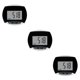 thumbnail image 1 of Podómetro LCD Yuarrent Contador de Pasos Clip para Cinturón Negro, 1 of 6