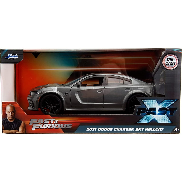 JADA TOYS 2021 Dodge Charger SRT Hellcat Car Model - Fast