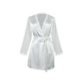 thumbnail image 6 of uublik Womens Robes Lace Bride Bridesmaid Robes Wedding Party Sleepwear Loungewear White, 6 of 6