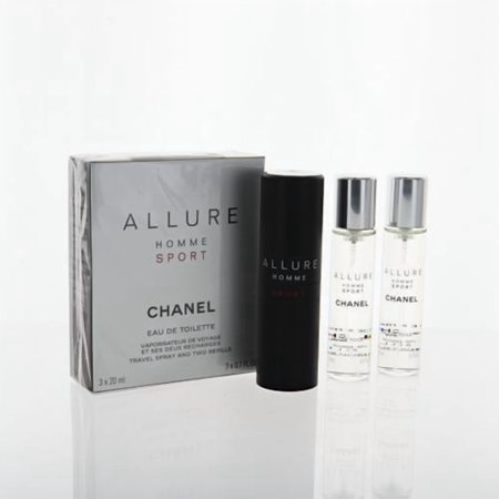 並行輸入品 シャネル CHANEL アリュール オム スポーツ トラベルスプレー B級品 アウトレット EDT SP 20ml×3 【訳あり香水】【あすつく】
