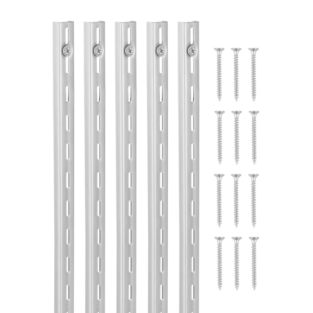 VEVOR Étagère Murale Réglable en Acier 39 Pouces Lot de 10