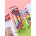 thumbnail image 5 of 12 Colors Creative Solid Fluorescent Highlighter Pen With Vintage Point Line Marker, 5 of 5