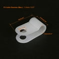 thumbnail image 3 of Unique Bargains 30pcs Nylon R-type Cable Clamp Organizer Cord Clips for Wire Management 5.3mm, 3 of 3