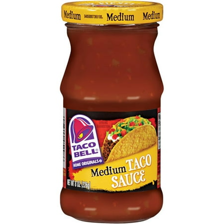 Taco Bell Home Originals: Medium Taco Sauce Components, 8 Oz - Walmart.com