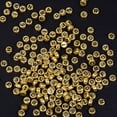 thumbnail image 4 of 200 Unids Granos de acrílico Sunnimix de Alfabeto para DIY 7 x 4 mm oro, 4 of 8