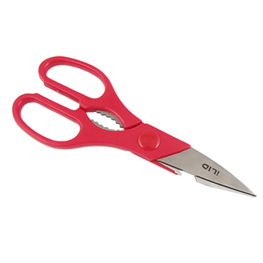 Unique Bargains Kitchen Multifunction Bottle Opener Scissors Shears New