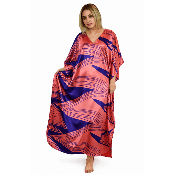Up2date Fashion's Women's Caftan / Kaftan, Retro Space Print, Style Caf-96