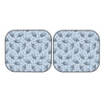 thumbnail image 7 of Xecao Cute Ice Cream for Foldable Car Sun Shades (2-Pack) offer sun protection with an easy-fold design for convenient windshield shading., 7 of 7